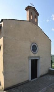 chiesa di poggio aquilone facciata