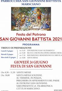 Manfesto S Giovanni 2021